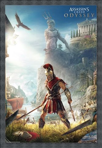 Framed Framed Odyssey Keyart - Assassins Creed