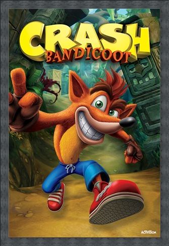 Framed Framed Next Gen Bandicoot - Crash Bandicoot