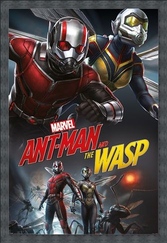 Framed Framed Ant-Man and The Wasp Dynamic - Marvel