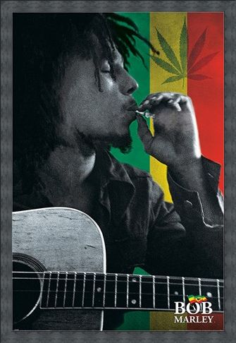 Framed Framed Smoke - Bob Marley