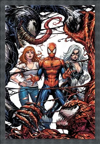 Framed Framed Venom and Carnage Fight - Venom