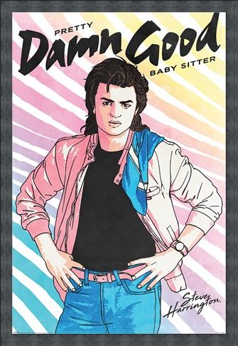 Framed Framed Damn Good Babysitter - Stranger Things