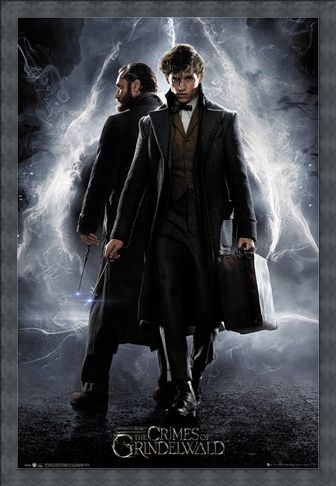 Framed Framed One Sheet - Fantastic Beasts 2