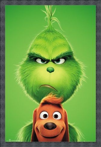 Framed Framed Grinch and Max - The Grinch
