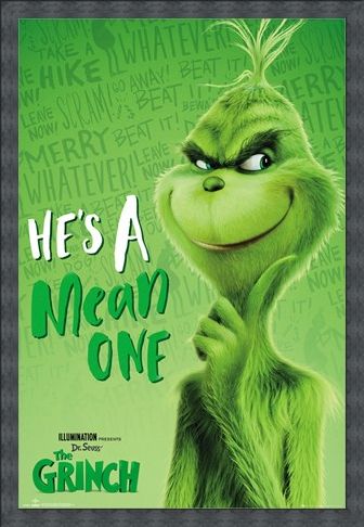 Framed Framed Mean One - The Grinch