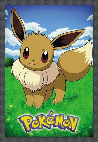 Framed Framed Eevee - Pokemon