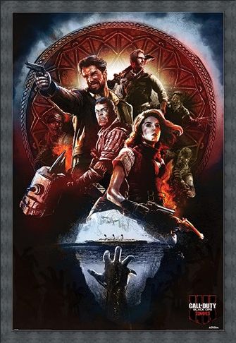 Framed Framed Black Ops 4 Zombies - Call of Duty