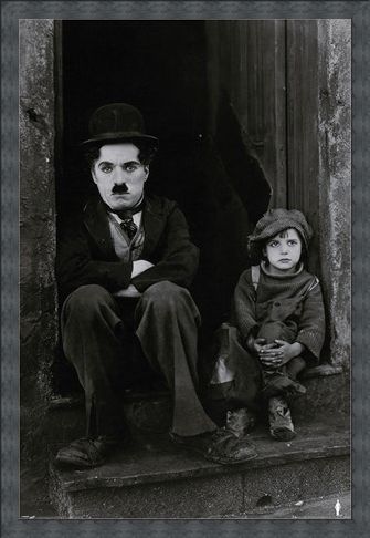 Framed Framed The Kid - Charlie Chaplin