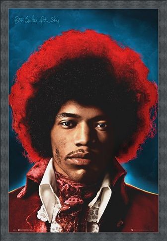 Framed Framed Both Sides Of The Sky - Jimi Hendrix