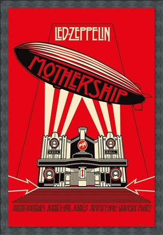 Framed Framed Mothership - Led Zeppelin