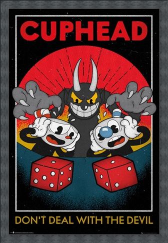 Framed Framed Don't Deal With The Devil - Cuphead Craps