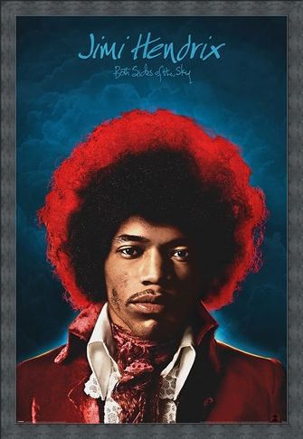 Framed Framed Both Sides of the Sky - Jimi Hendrix