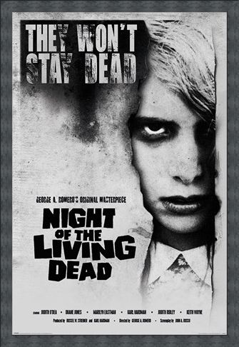 Framed Framed Living Dead Girl - Night of the Living Dead