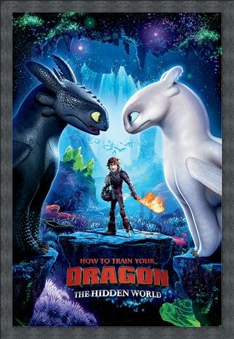 Framed Framed The Hidden World - How To Train Your Dragon