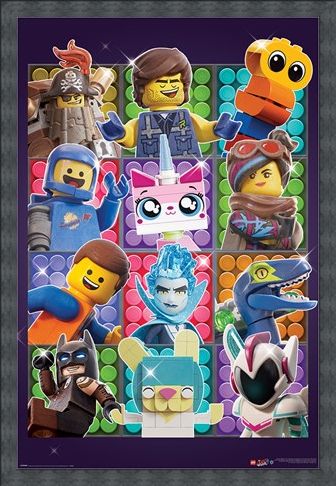 Framed Framed Some Assembly Required - The Lego Movie 2