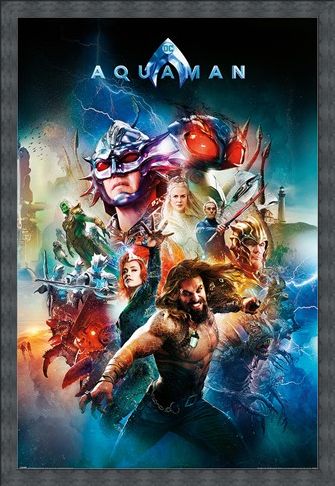 Framed Framed Battle For Atlantis - Aquaman