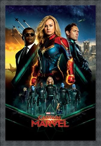 Framed Framed Epic - Captain Marvel