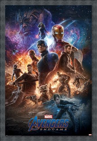 Framed Framed From The Ashes - Avengers: Endgame