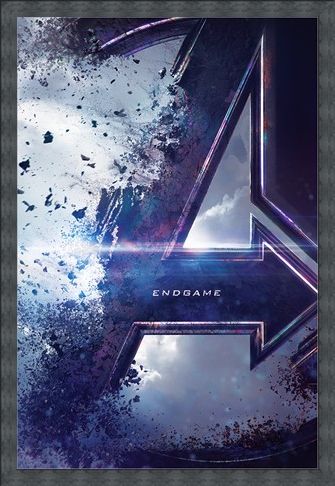 Framed Framed Endgame Teaser Maxi Poster - The Avengers