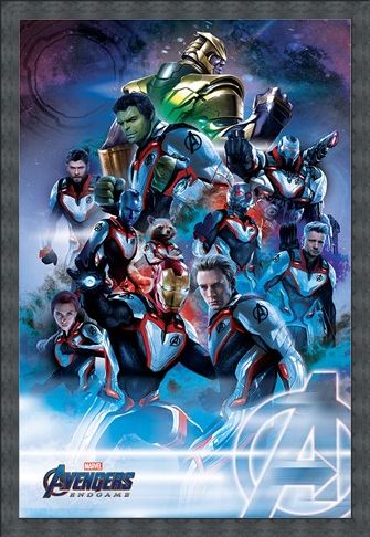 Framed Framed Quantum Realm Suits - Avengers: Endgame