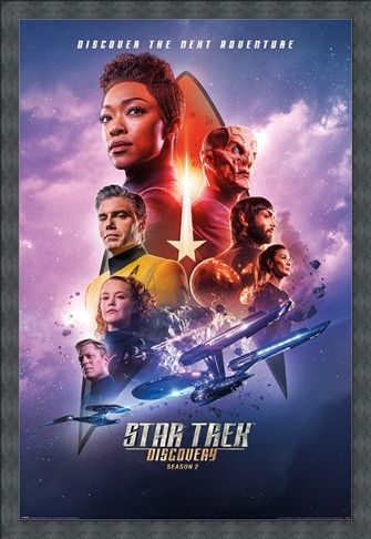 Framed Framed Discovery Next Adventure - Star Trek