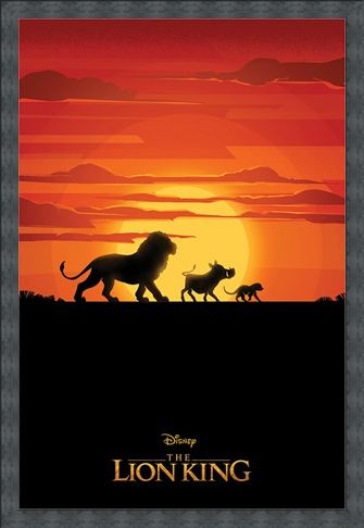 Framed Framed Long Live The King - The Lion King Movie