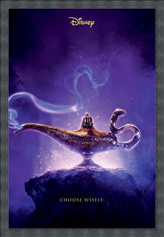Framed Framed Choose Wisely - Aladdin Movie