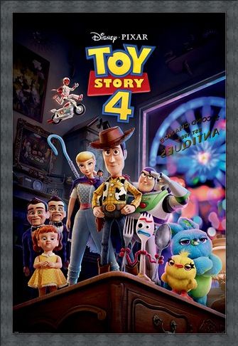 Framed Framed Antique Shop Anarchy - Toy Story 4