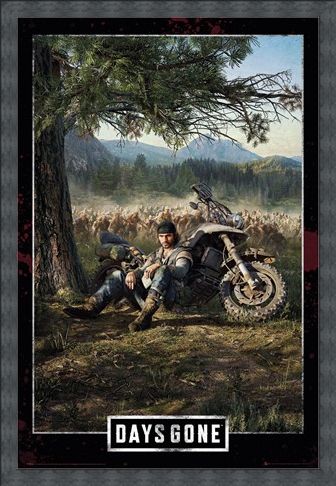 Framed Framed Key Art - Days Gone