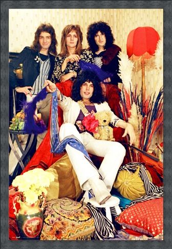 Framed Framed Band - Queen