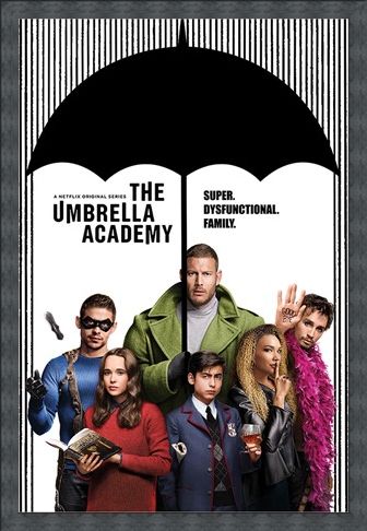 Framed Framed Super Dysfunctional Family - The Umbrella Academy