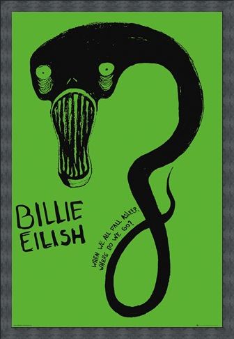 Framed Framed Ghoul - Billie Eilish