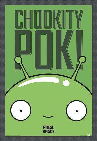 Framed Framed Mooncake Chookity Pok - Final Space