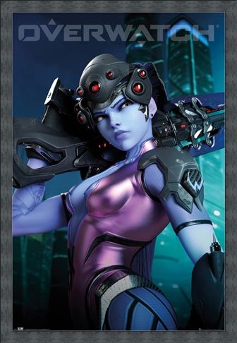 Framed Framed Widow Maker - Overwatch