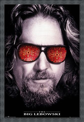 Framed Framed The Dude - The Big Lebowski