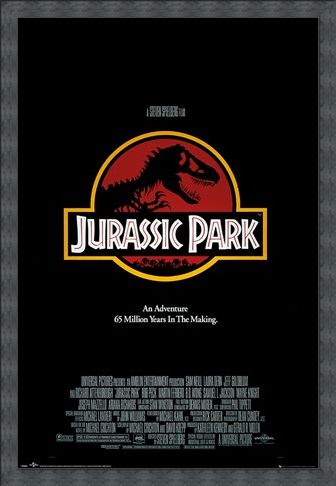 Framed Framed 65 Millions Years In The Making - Jurassic Park