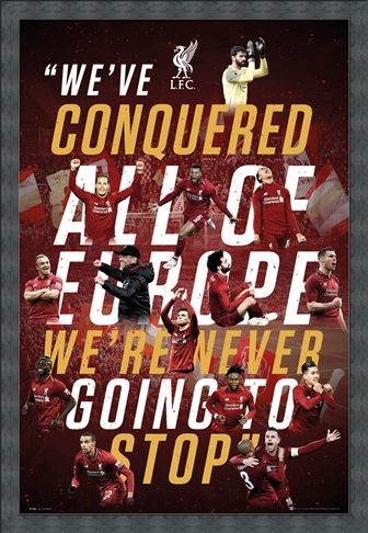 Framed Framed Europe 2019 - Liverpool FC