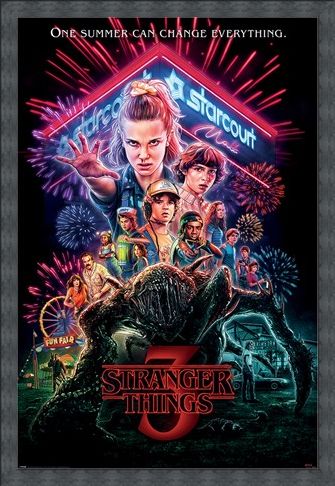 Framed Framed Summer of 85 - Stranger Things