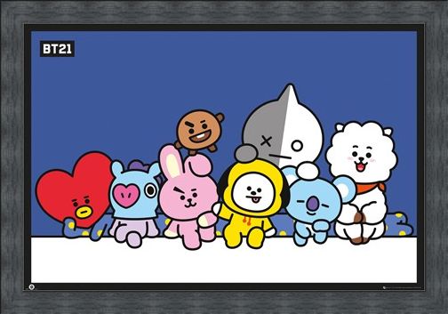 Framed Framed Group Shot! - BT21