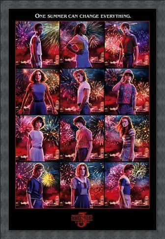 Framed Framed One Summer Can Change Everything! - Stranger Things