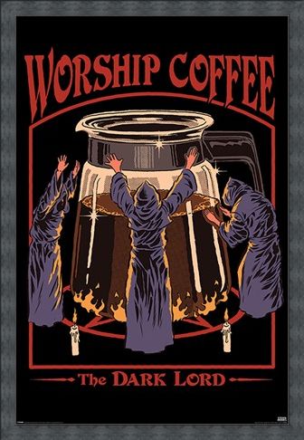 Framed Framed Worship Coffee - Steven Rhodes