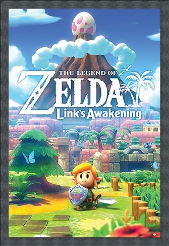 Framed Framed Links Awakening - The Legend Of Zelda