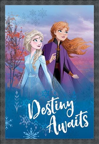 Framed Framed Destiny Awaits - Frozen 2