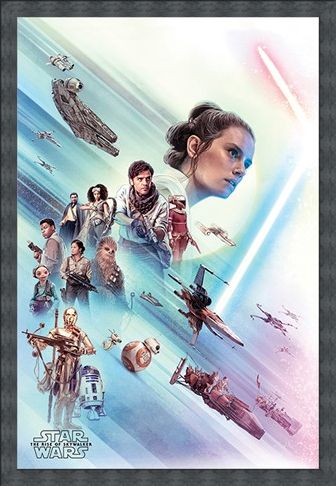 Framed Framed Rey - Star Wars: The Rise of Skywalker