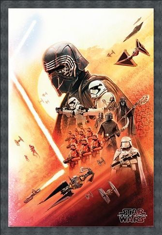 Framed Framed Kylo Ren - Star Wars: The Rise of Skywalker
