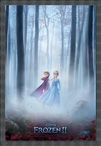 Framed Framed The Enchanted Woods - Frozen 2