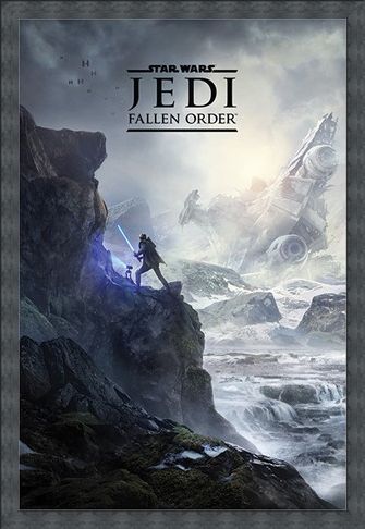Framed Framed Jedi Fallen Order - Star Wars