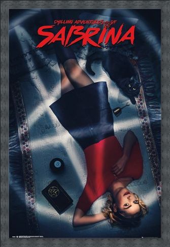 Framed Framed A Witch And Her Familiar - The Chilling Adventures Of Sabrina