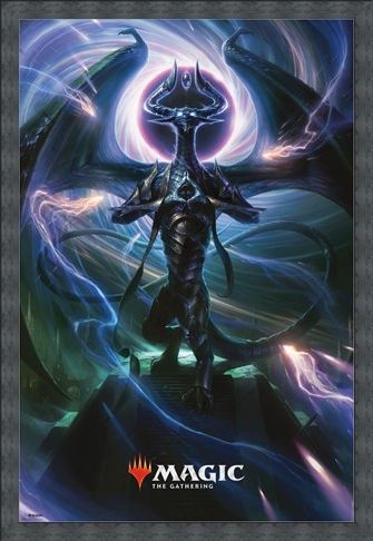 Framed Framed Black Magic - Magic: The Gathering