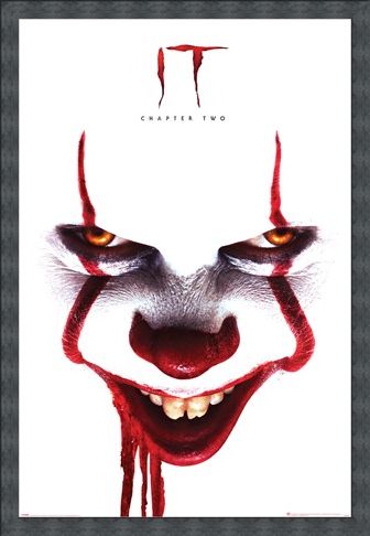 Framed Framed Pennywise Face - IT Chapter Two